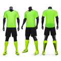 Aangepaste sublimatie voetbalvoetbalteam Jersey uniform set